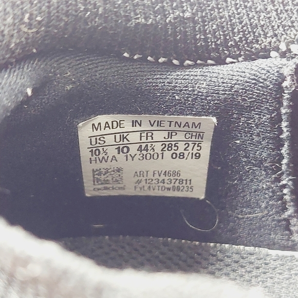 adidas AlphaEdge 4D Reflective Men's Black Athleisure Running Sneakers I713 - Picture 8 of 9